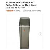 (1) Rheem 42,000 Grain Preferred Plus Water