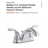 10 pcs Glacier Bay Builders 4 in. Centerset