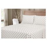 28 Pcs Mainstays Flannel Stags - Full Sheet set