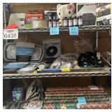 Miscellaneous Items Pictured On Rack