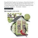 24 pcs FlowaFoli Bird Feeders for Outdoors, M