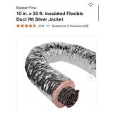 4 boxes Master Flow 10 in. x 25 ft. Insulated