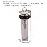 100 pcs PROPLUS GIDDS-52773 1-1/4" x 5" Bathroom