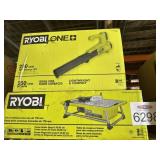 (1) Ryobi Blower Kit (1) Ryobi Tile Saw