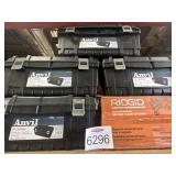 5 pcs Tool Items (1)Ridgid Miter Saw Stand (4)
