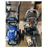 2 pcs Gasoline Pressure Washers: Husqvarna and
