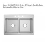 5 pcs Assorted Items: (1) Moen Kitchen Sink