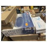 Assorted Items: Paper Holder, Power Attic Vent,