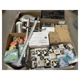 Assorted Items: Bulbs, Cleaning Items, and