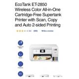 3 pcs EcoTank ET-2850 Wireless Color All-in-One
