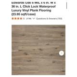 431 Sq. Ft. Edwards Oak 6 MIL x 6 in. W x 36 in.