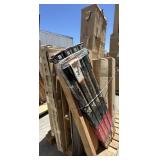 Assorted Items: Fencing, Paneling, Railing and