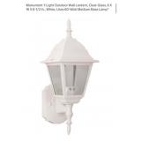 4 boxes of 8 pcs Monument 1-Light Outdoor Wall