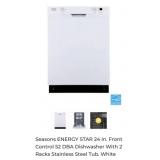 (1) Seasons ENERGY STAR 24 In. Front Control 52