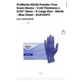 3 boxes of 2000 pcs each ProWorks Nitrile