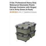 14 pcs 5-Gal. Professional Heavy Duty Waterproof