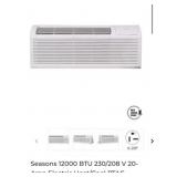 (1) Seasons 12000 BTU 230/208 V 20-Amp Electric
