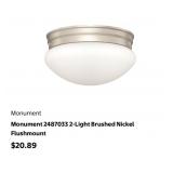34 Pcs Assorted Lighting Items