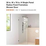 2 pcs Shower Doors