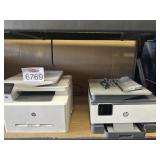 2 pcs Assorted Printers Color LaserJet Pro and