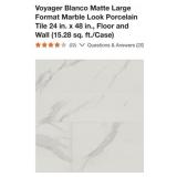 337 sq. Ft. Voyager Blanco Matte Large Format