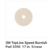 11 Packs of 5 pcs 3M TopLine Speed Burnish Pad