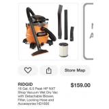 3 pcs Assorted Ridgid Vacuums