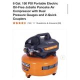 3 pcs Ridgid Items- (2) Air Compressors (1)