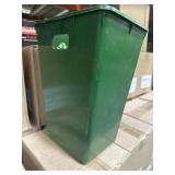 36 pcs green plastic recycling bin Small