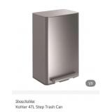 4 pcs Kohler 47L Step Trash Can- in Box