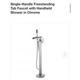 2 pcs Assorted FreeStanding Bathroom Items: Tub