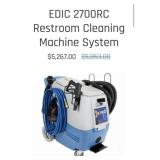 (1)New  EDIC 2700RC Restroom Cleaning Machine