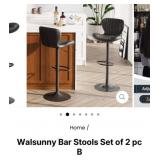 6 sets of 2 pcs Assorted Colors Barstools (3