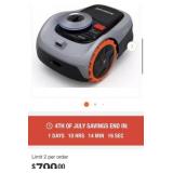 (1)  NAVIMOW i105N 7.1 in. Robot Lawn Mower (1/8