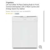 (1) Frigidaire 24 Inch Wide 14 Place Setting