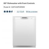 (1) GEï¿½ Dishwasher with Front Controls