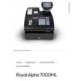 (1) Royal Alpha 7000ML Cash Register