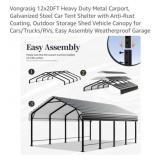 2 pcs Heavy Duty Assorted Carports