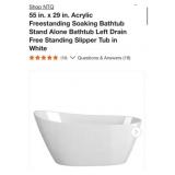 (1)  NTQ 55 in. x 29 in. Acrylic Freestanding