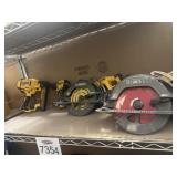 4 pcs Assorted DeWalt Tools