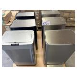 6 pcs Assorted Trash Cans- Kohler and More