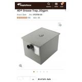 (1) 40# Grease Trap, 20gpm