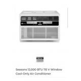 (1)NEW  Seasons 12,000 BTU 115 V Window C
