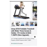 3 pcs Umay SF20 Foldable Treadmill with Wider