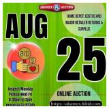 Next auction Aug 25 at 10:00 AM