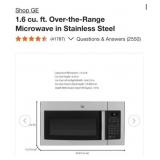 (2) Assorted Microwave Ovens