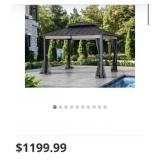 (1) Real Living 10ï¿½ x 12ï¿½ Heavy-Duty Steel