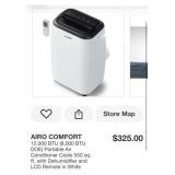 (1) 12,000 BTU (8,000 BTU DOE) Portable Air