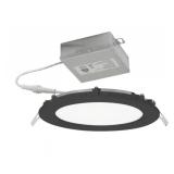 10 cases of 6 pcs canless led down light black