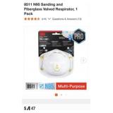120 pcs new 8511 N95 Sanding and Fiberglass